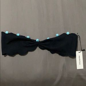 MARYSIA strapless swim top